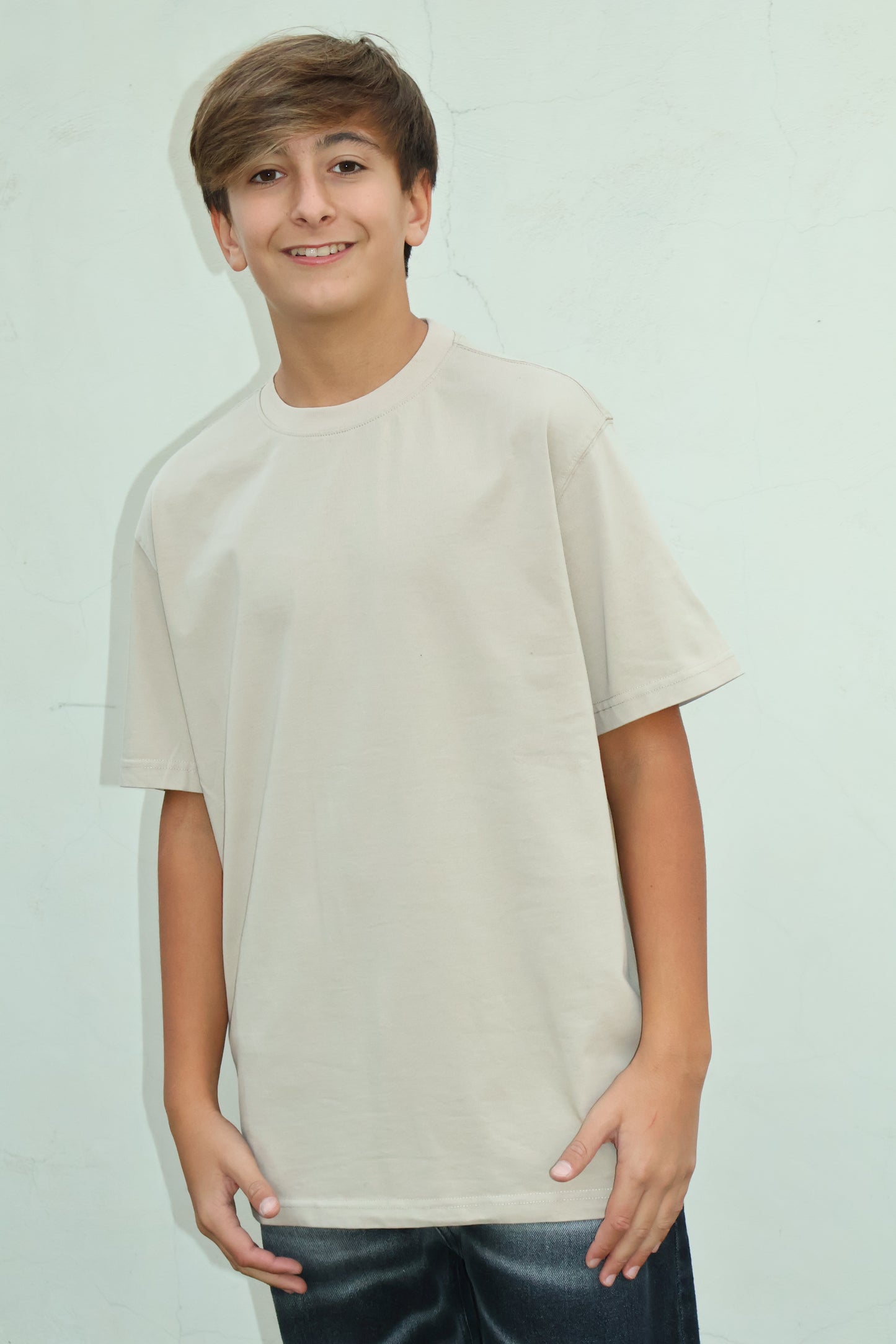 T-SHIRT BASIC 404034G BEIGE