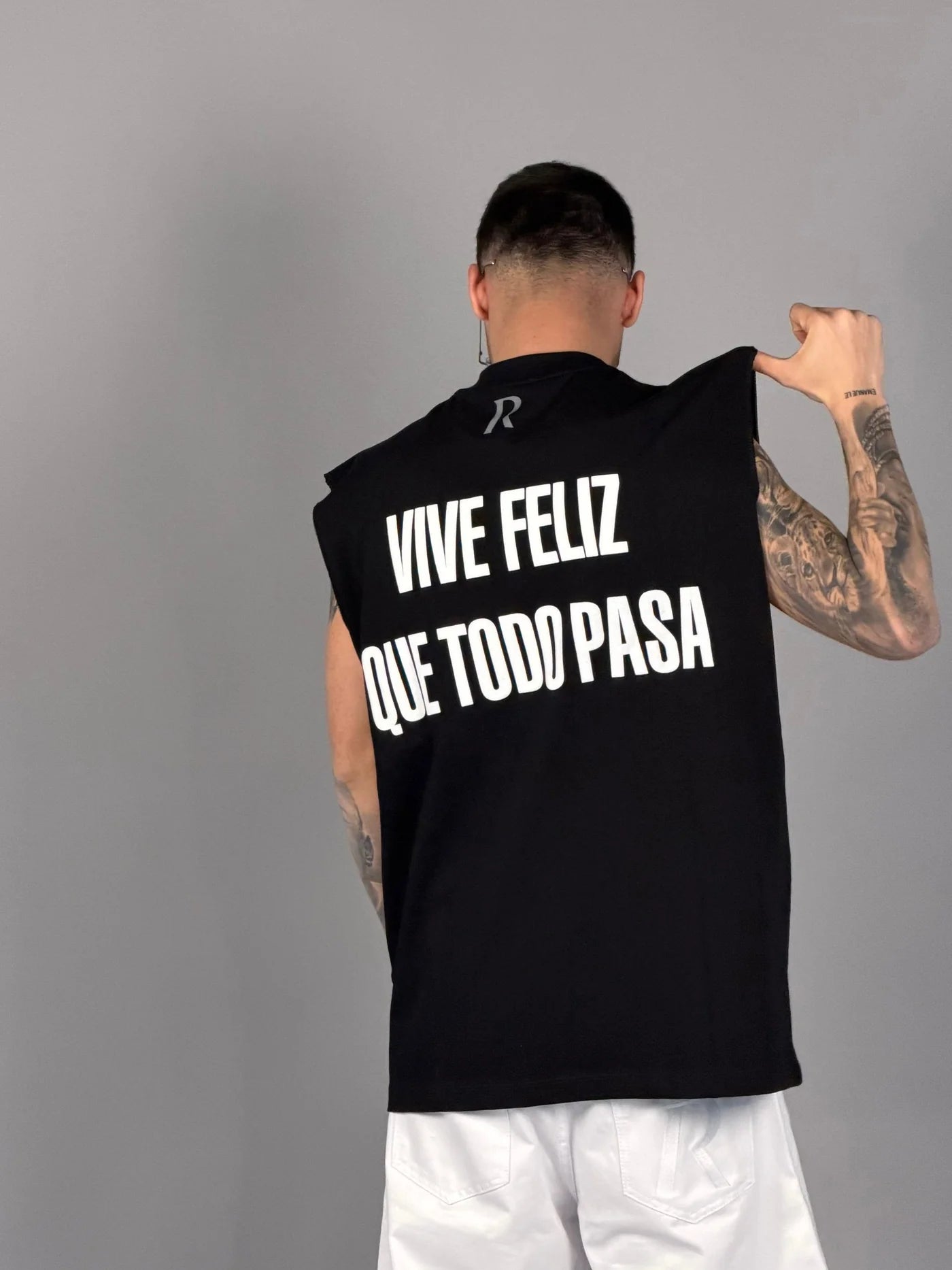 Canotta “VIVE FELIZ” Ransom Industry