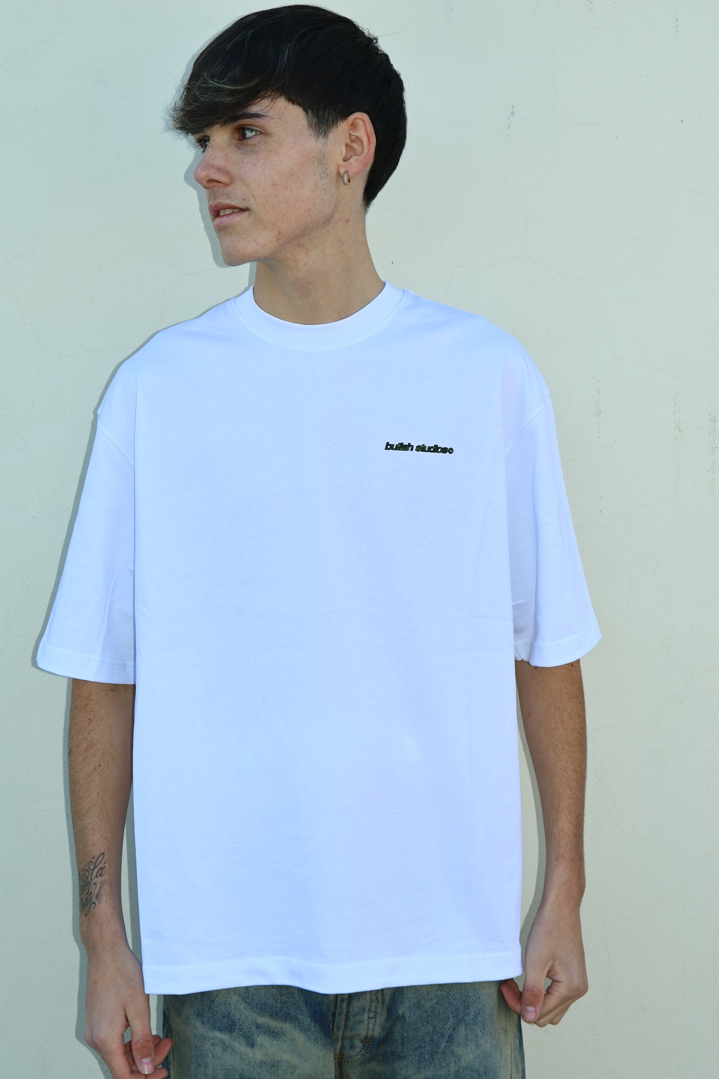 BUTISH T-SHIRT PURE FEELINGS WHITE