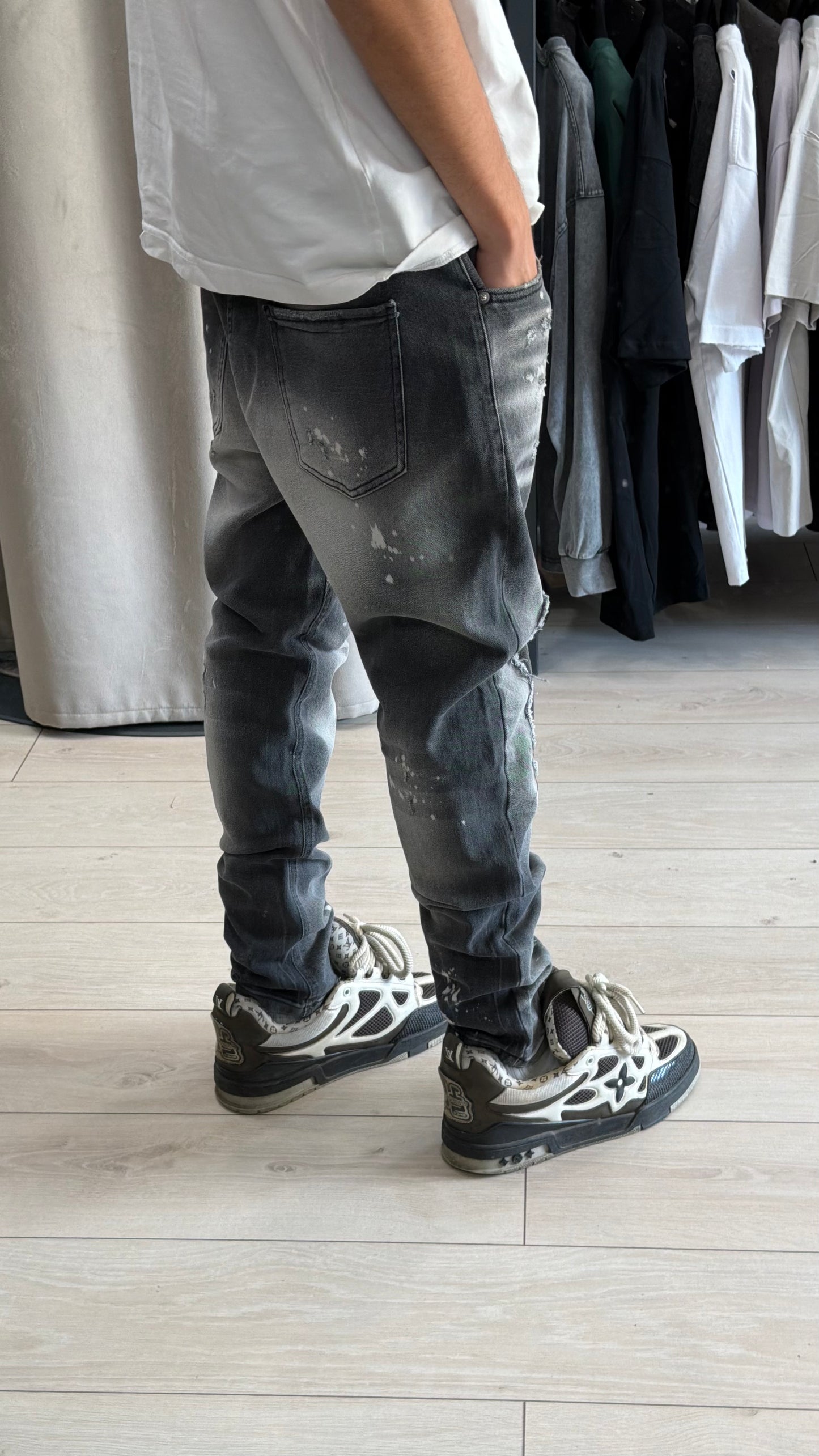 JEANS LEO GRAY