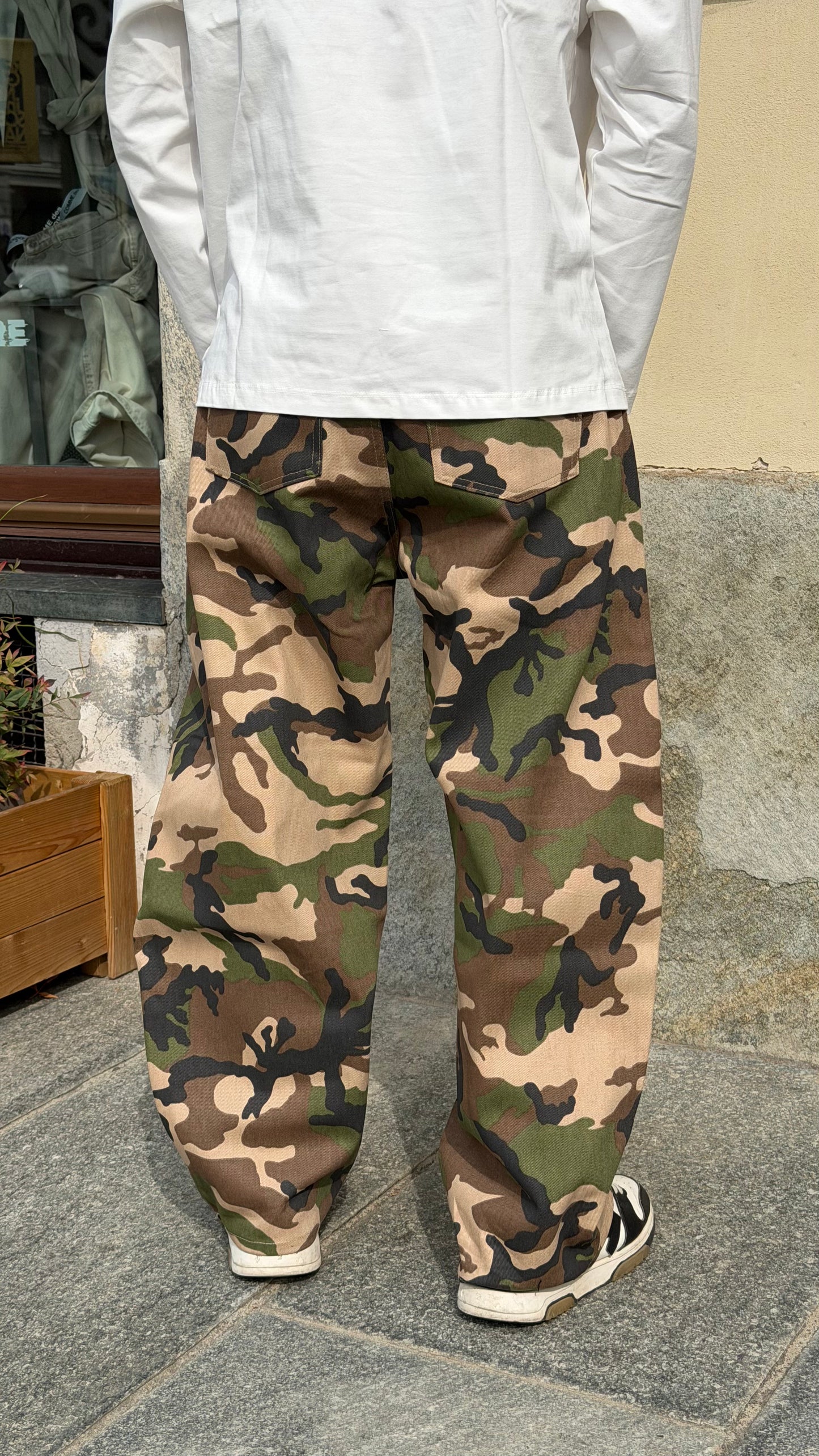 JEANS BALLON DYE MILITARE