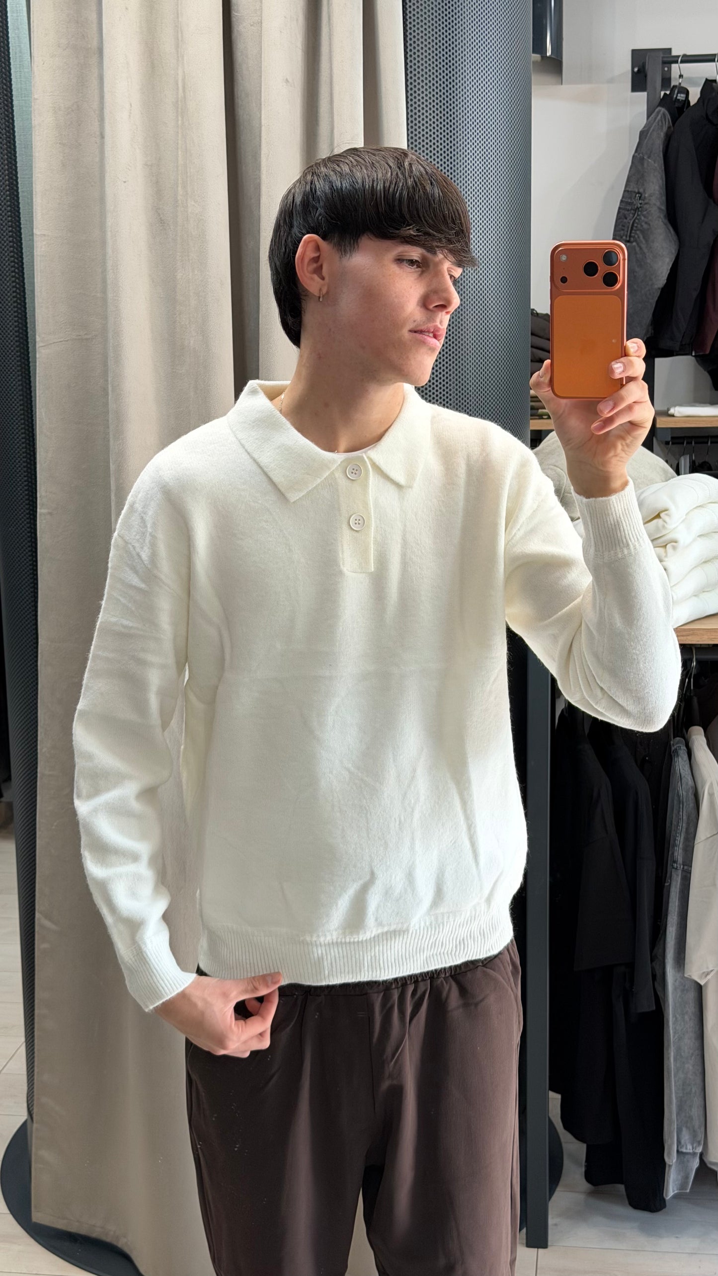 MAGLIONE POLO “OLD MONEY" MORO (3 Colori)