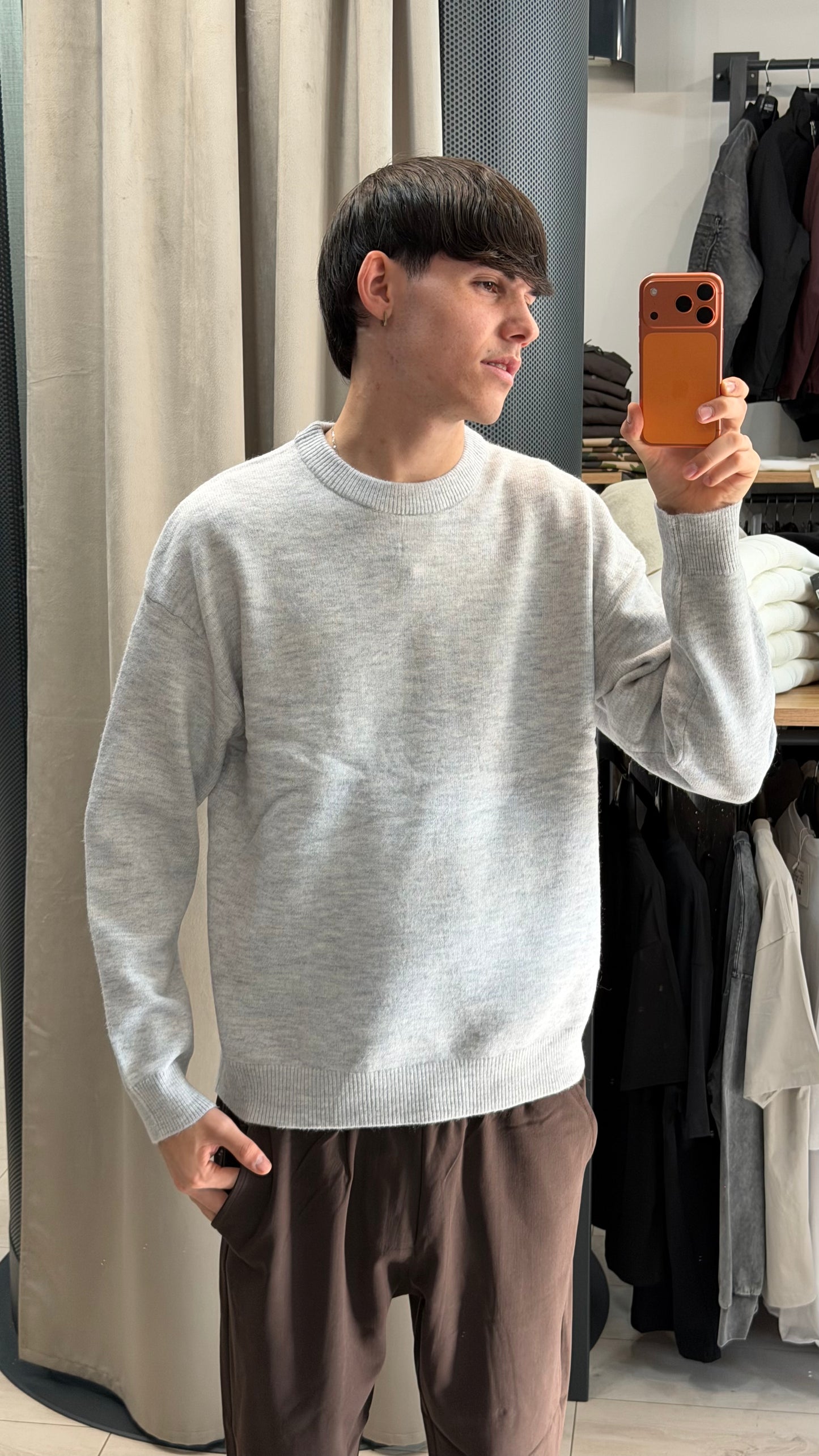 MAGLIONE KNIT "ARCHIVE" GRIGIO (3 Colori)