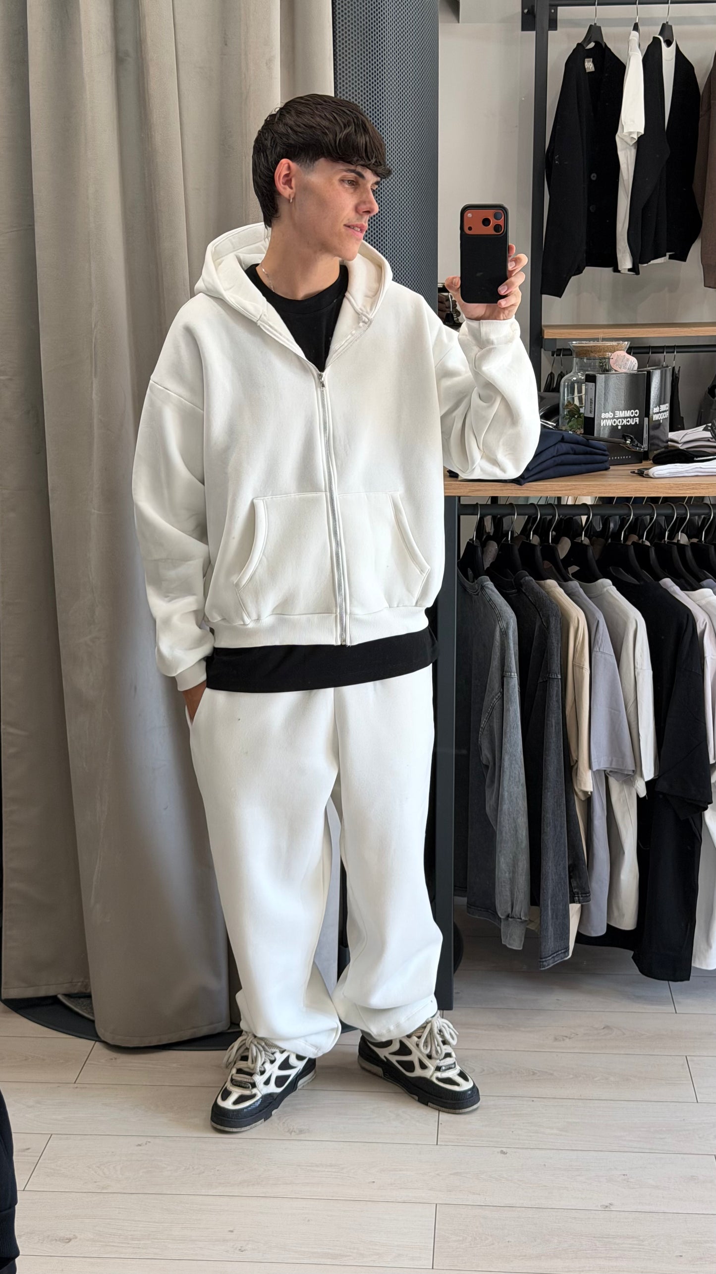 COMPLETO WIDE MOTION BOZY FIT BIANCO