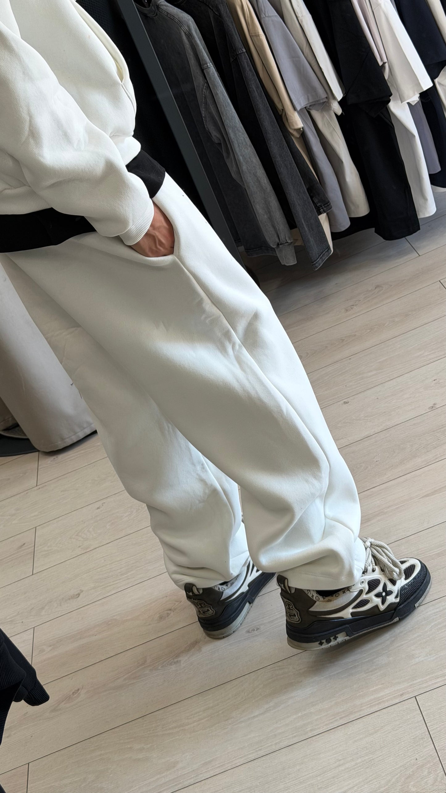 COMPLETO WIDE MOTION BOZY FIT BIANCO