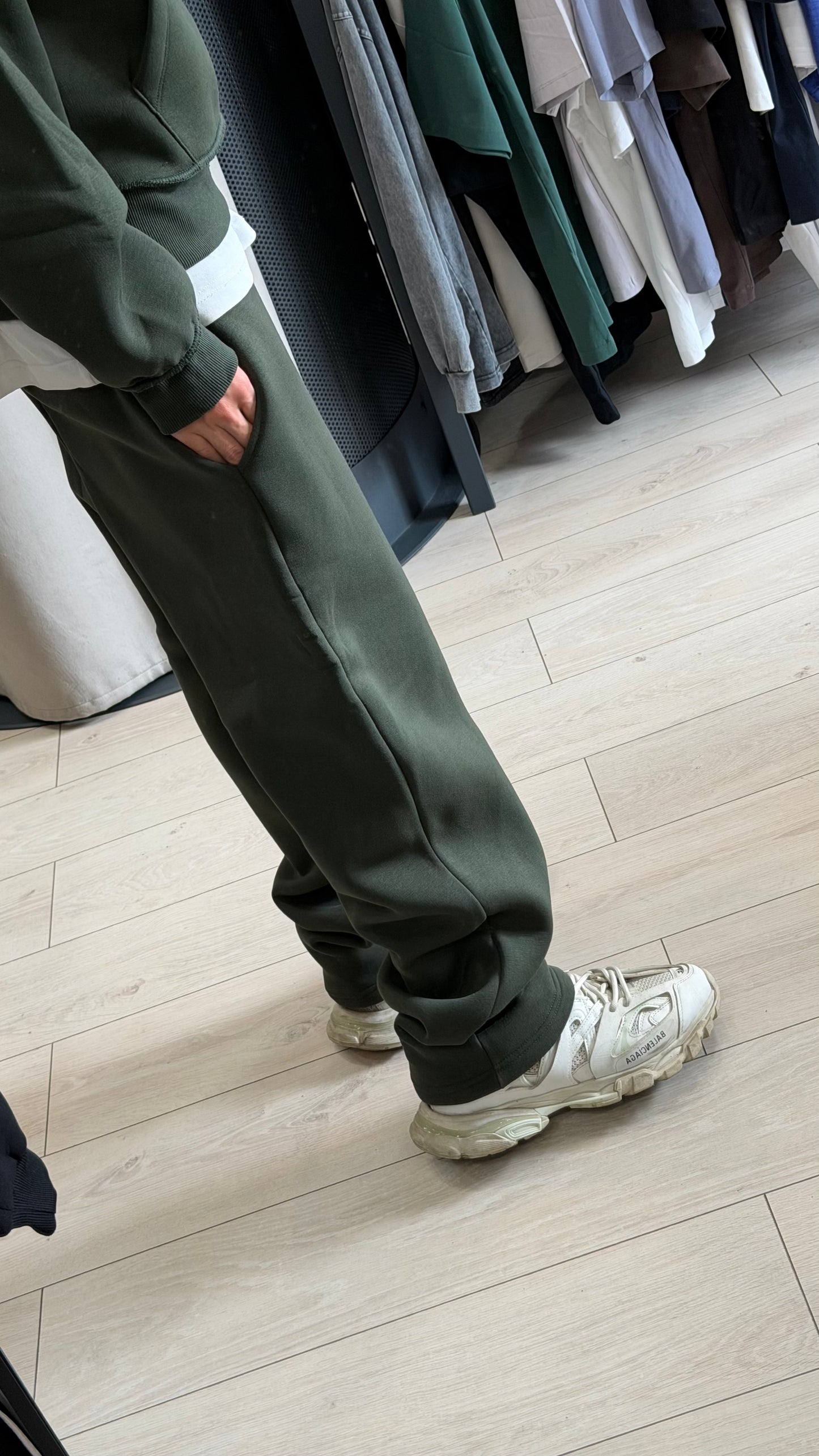 SWEATSUIT REVERSE VERDE