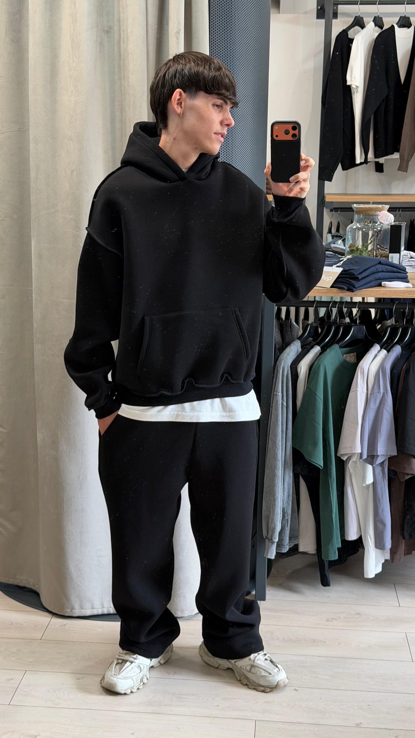 SWEATSUIT REVERSE BEIGE