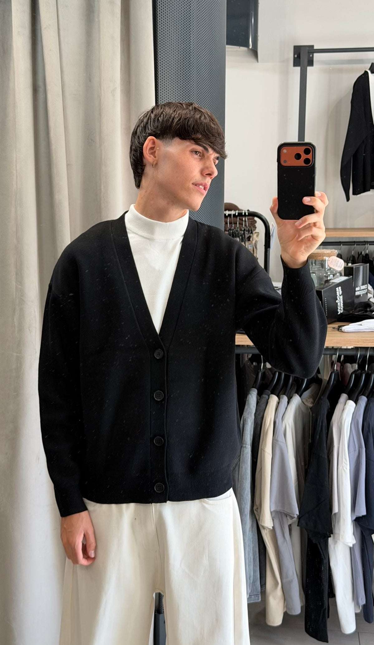 CARDIGAN STUDIO NERO