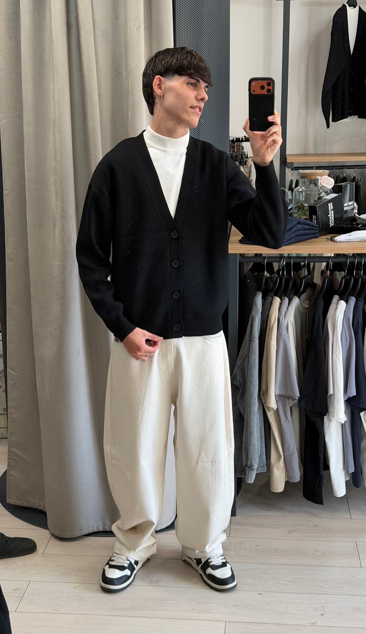 CARDIGAN STUDIO NERO