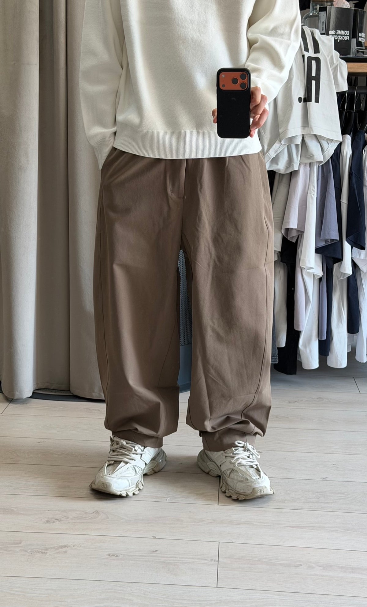 PANTALONE BALLON MORO