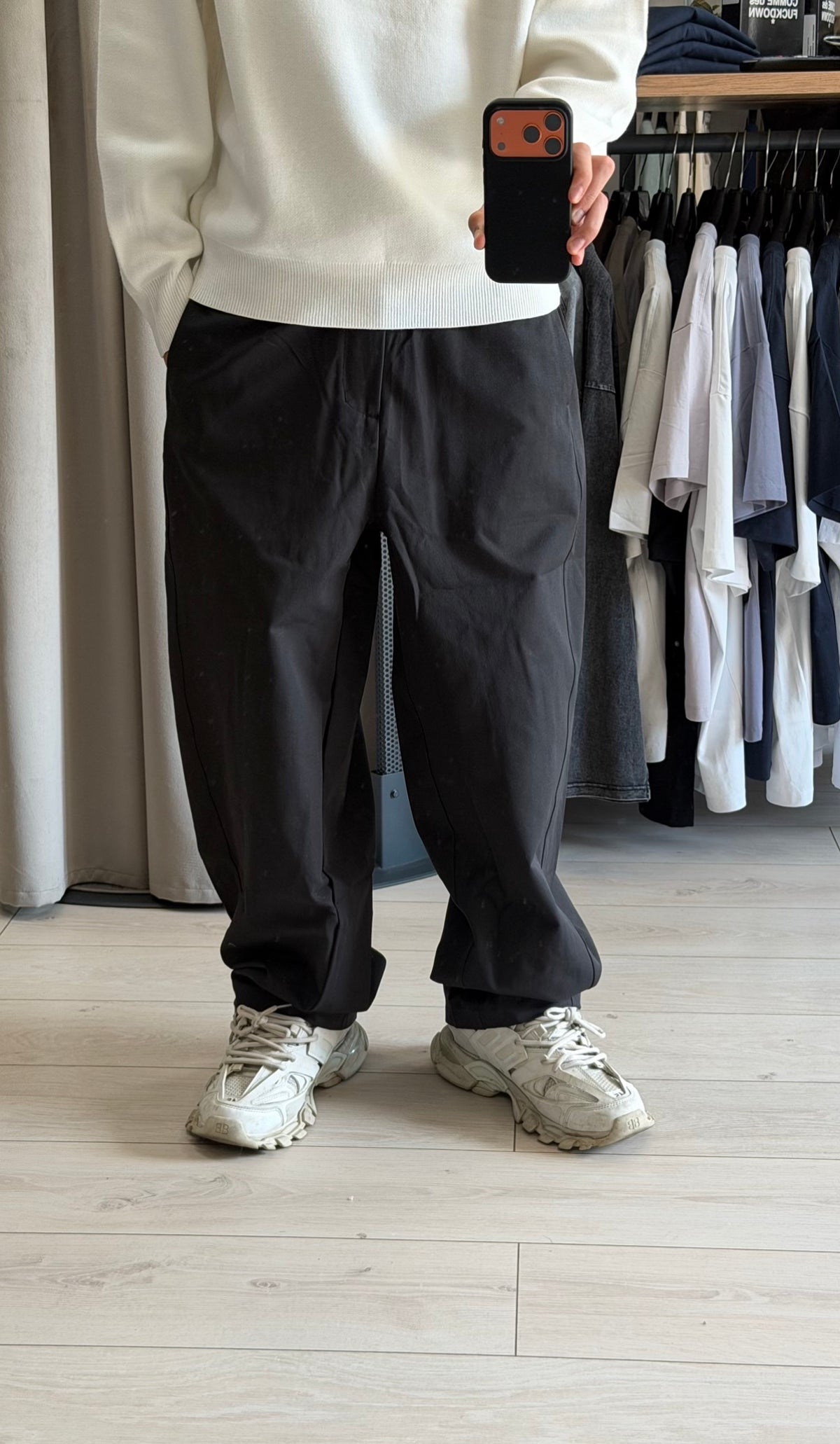 PANTALONE BALLON NERO
