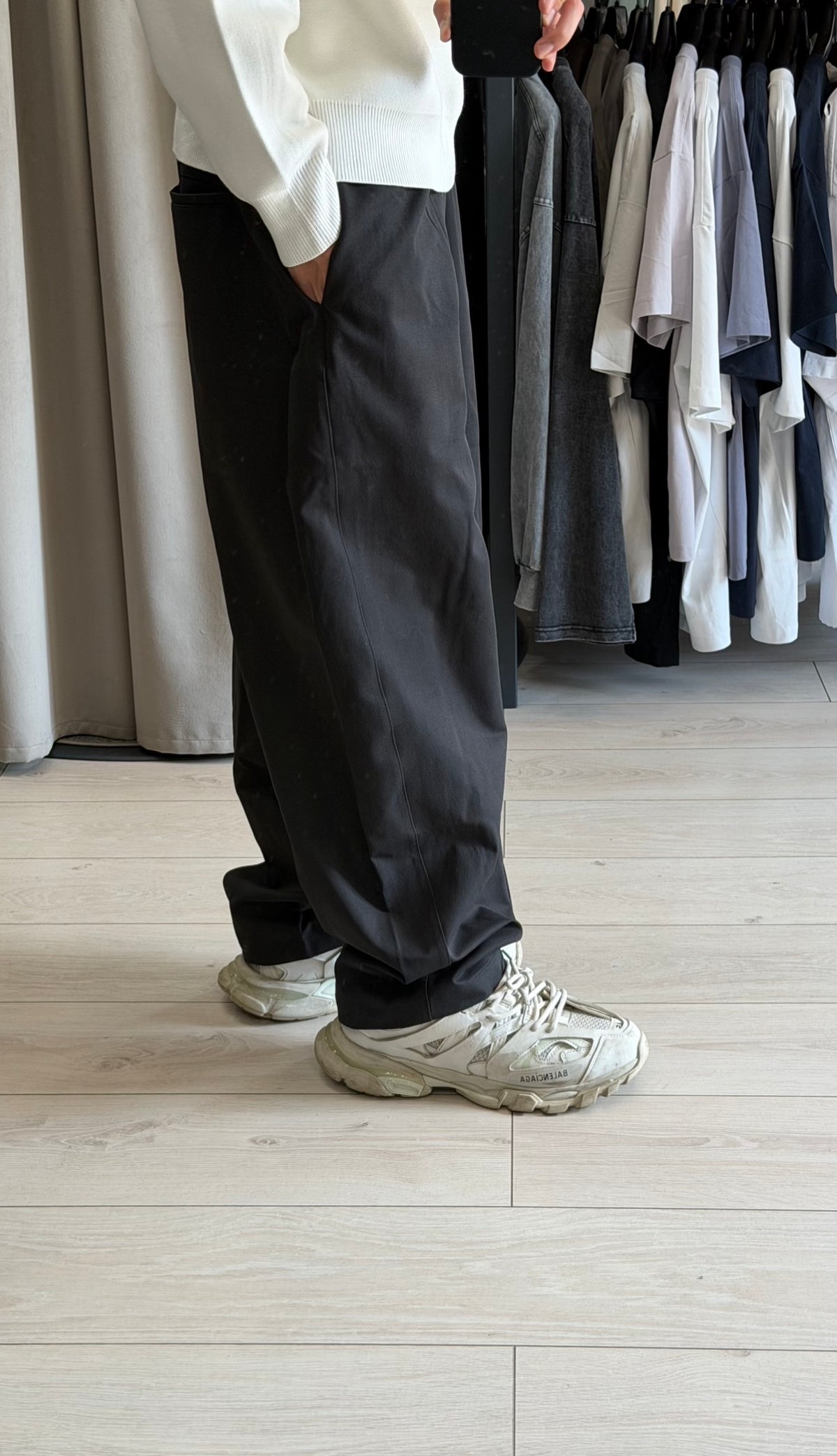 PANTALONE BALLON NERO