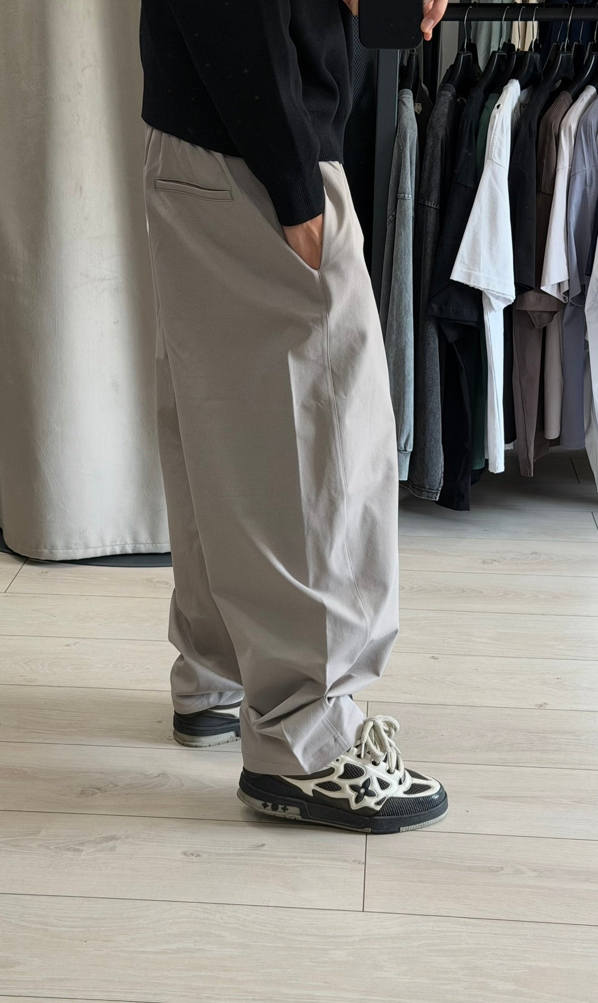 PANTALONE BALLON TORTORA