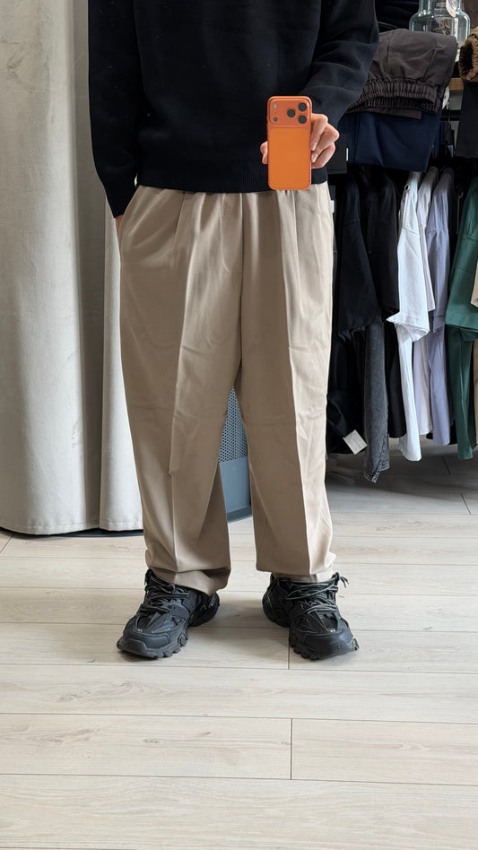 PANTALONE WIDE SOHO BEIGE