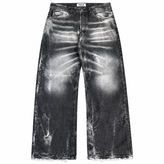 JEANS BAGGY "WIDE" NERO